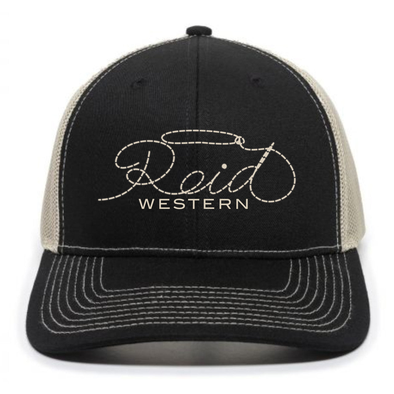 Reid Western Black Khaki Hat