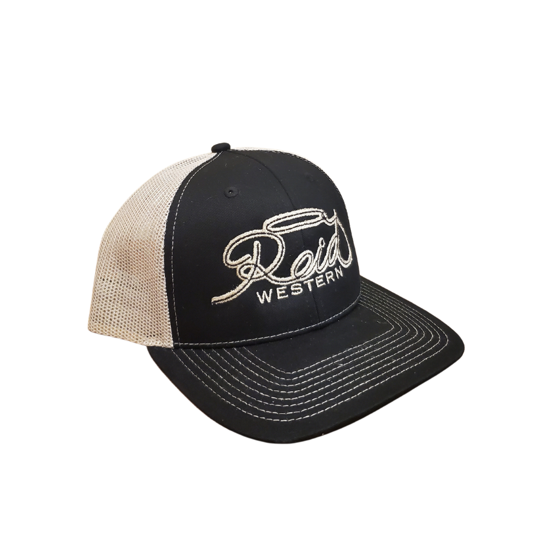Reid Western Black Khaki Hat